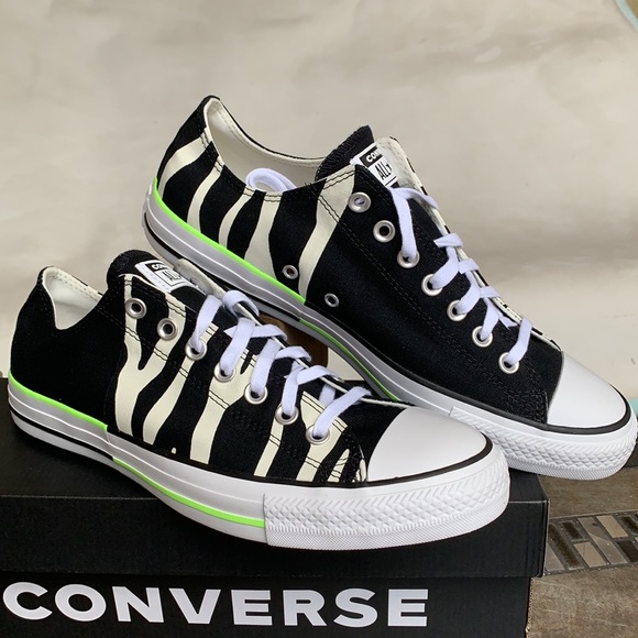 CONVERSE CTAS OX BLACK/EGRET/GHOST GREEN MEN’S